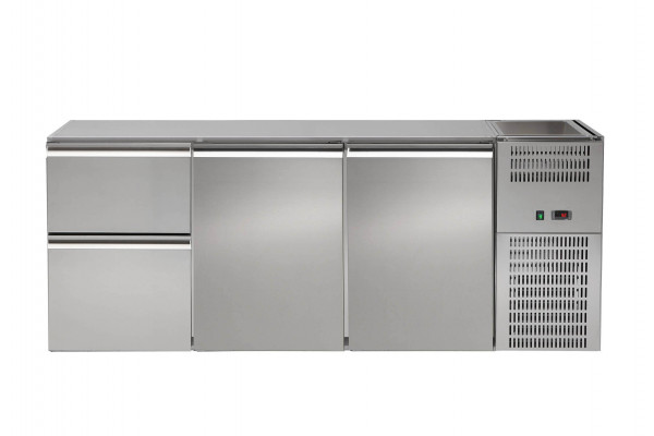Refrigerated Beverage Counter, 3 RE-FK-AG, REGD 322E