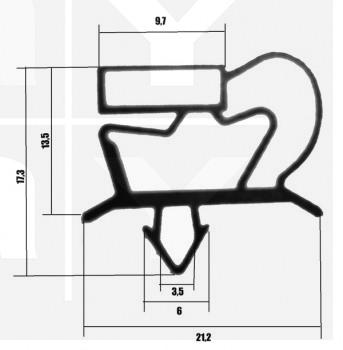 Dichtung 394x484mm