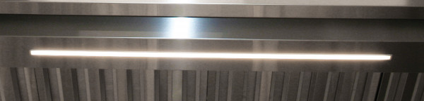 LED lighting for wall hoods up to 300 cm