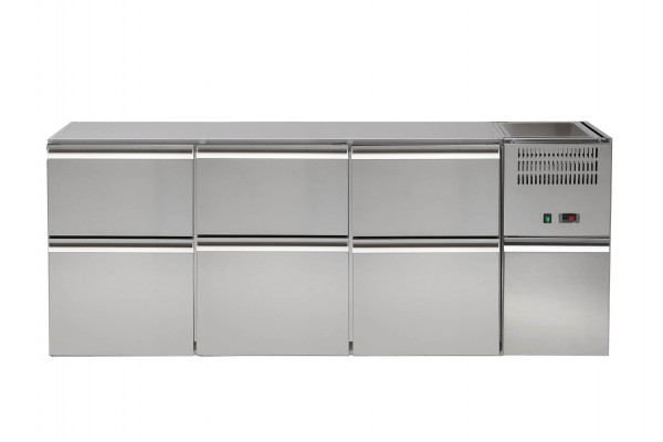 Refrigerated Beverage Counter, 3 RE-FK-RW, RECD 306E