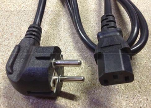 Anschlußkabel Schuko / C13, UNIVERSAL