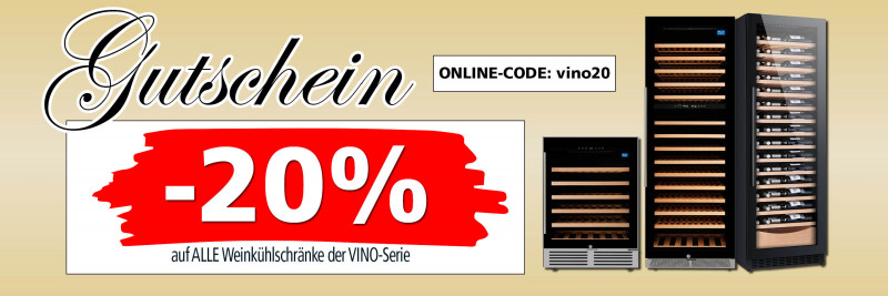Gutscheincode vino20 – nur bis 11.10.2026