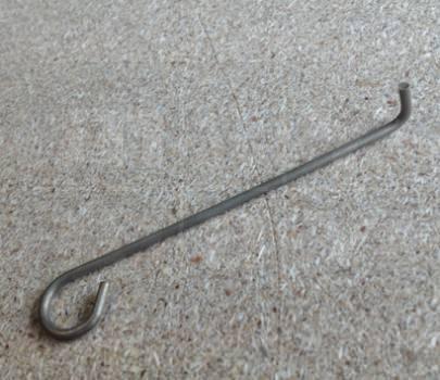 Feder Teigabstreifer vorne