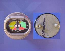 Manometer 0-2,5/0-16 bar