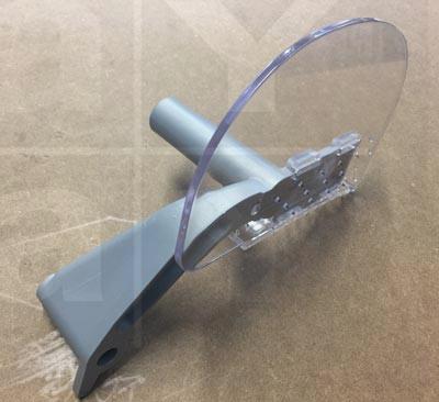 Restehalter mit Fingerschutz