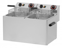 E-Fritteuse, MAYWAY, EF-77 T, 2 x 8 lt.