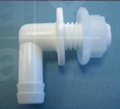 Überlaufanschluss 3/8" auf D: 15 mm