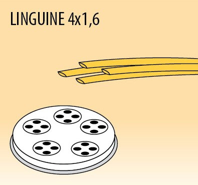 Pasta disk, LINGUINE 4 x 1.6 mm