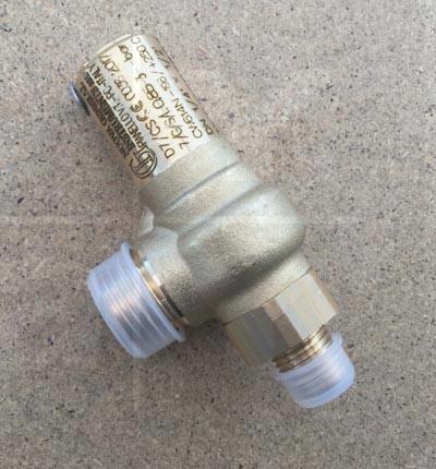 Sicherheitsventil D7/CS 3bar 1/4"-1/2"