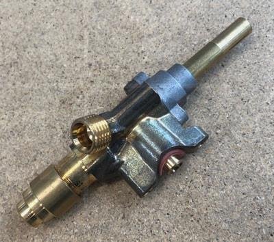 Gashahn SPG 3,0kW Lacksicherung rot