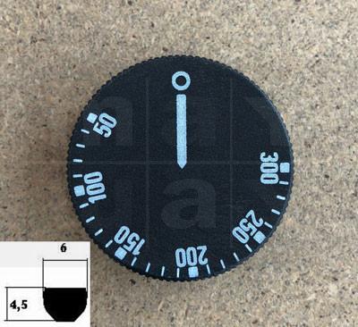 Thermostatknopf FT RM 0-50-300°C