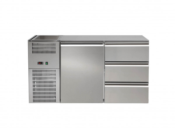 Refrigerated Beverage Counter, 2 LI-FK-AG, REGS 213E