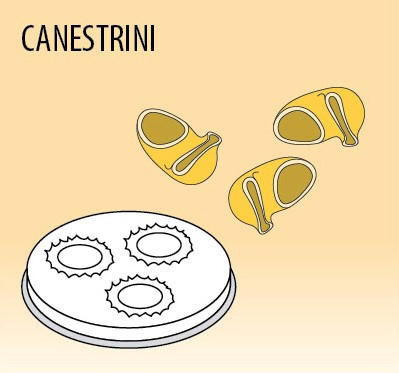 Pasta Disc, CANESTRINI 16 mm