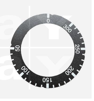 Skalierring 0-50-300°C