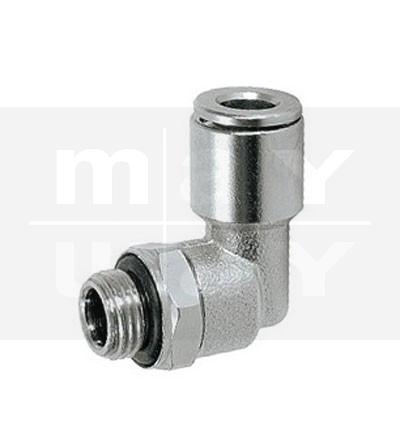 Anschluß Steckverschluß 1/8" MOL 90°