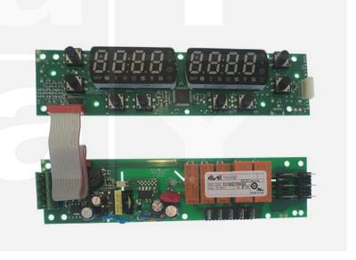 Tastaturplatine mit 2 Displays