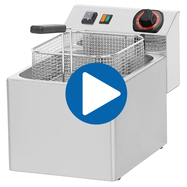 E-Fritteuse, MAYWAY, EF-07 E, 8 lt.