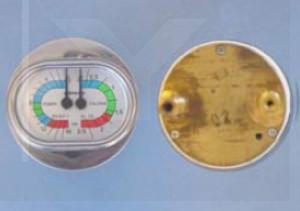 Manometer 0-2,5/0-16 bar