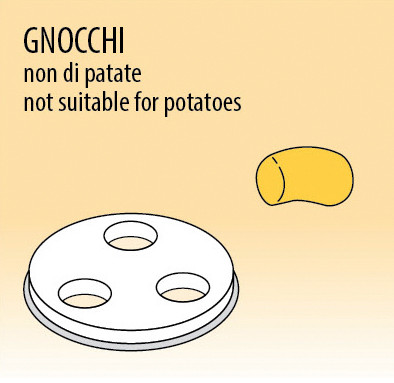 Nudelscheibe, GNOCCHI 12 mm