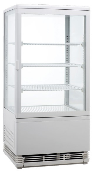 Refrigerated display case, M700, white