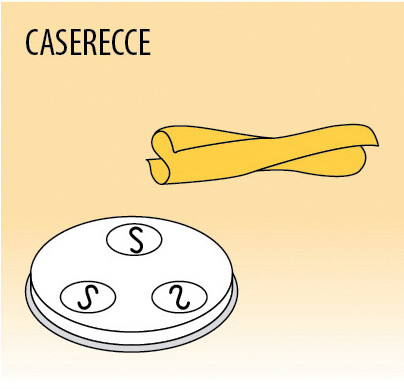 Pasta disk, CASERECCE 9 x 5 mm