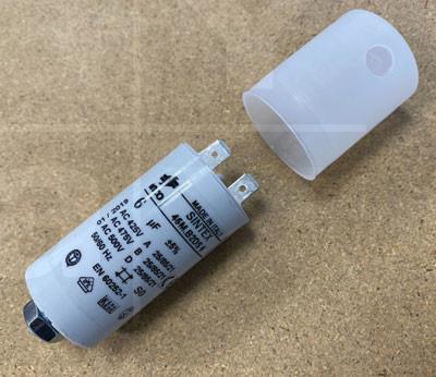 Kondensator 6 mF f. Pumpe