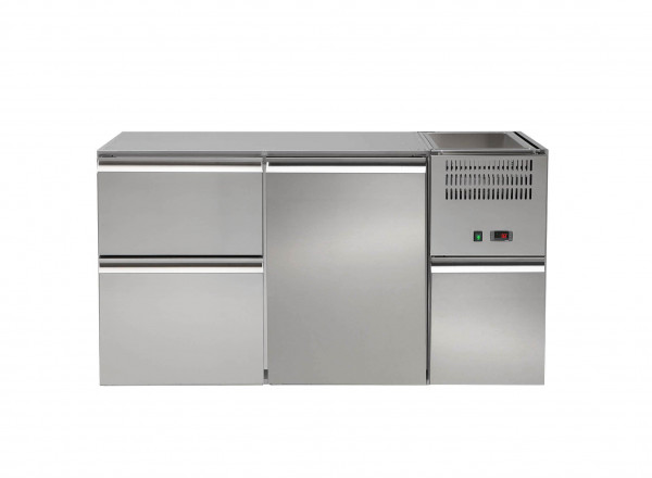Refrigerated Beverage Counter, 2 RE-FK-RW, RECD 212E