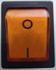 Schalter 2-polig Licht orange