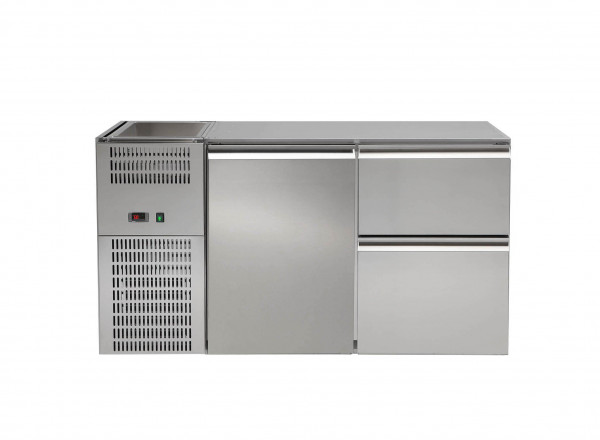 Refrigerated Beverage Counter, 2 LI-FK-AG, REGS 212E