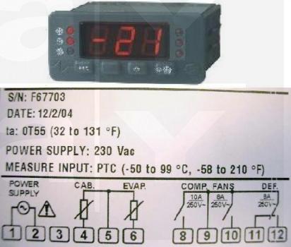 Kühlstellenregler FK203T Every Control
