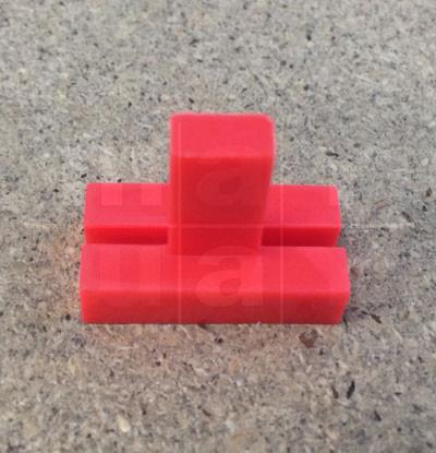 Schwimmer Tropflade rot