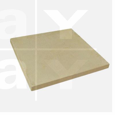 Schamottplatte 410x360x14 mm