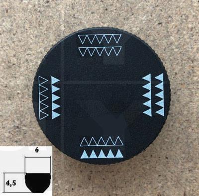 Knebel für Heizungsregelung