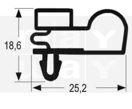 Türdichtung 415x545 mm