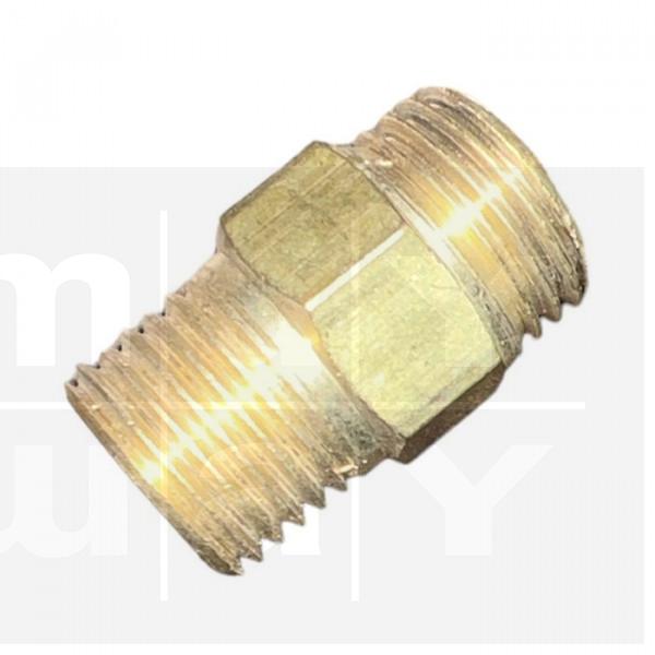 Doppelnippel 1/4"M.CI.-1/4"M