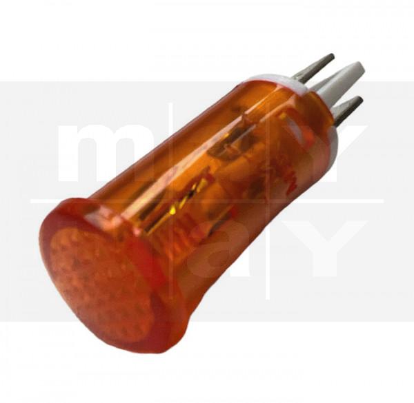 Kontrolllampe orange D: 13 mm, 220V