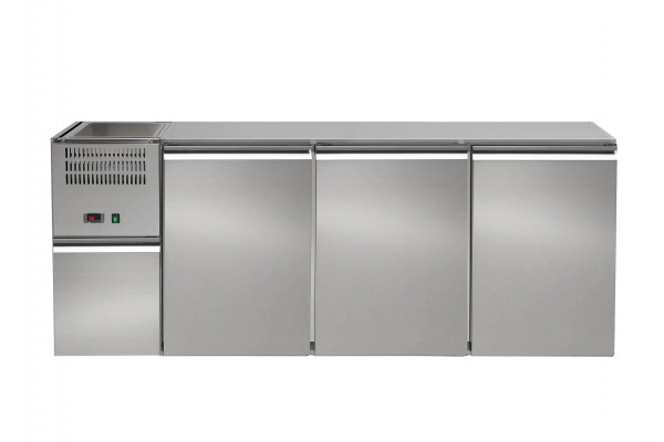 Refrigerated Beverage Counter, 3 LI-FK-RW, RECS 330E