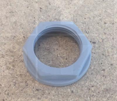 Kunststoffmutter grau 3/4"