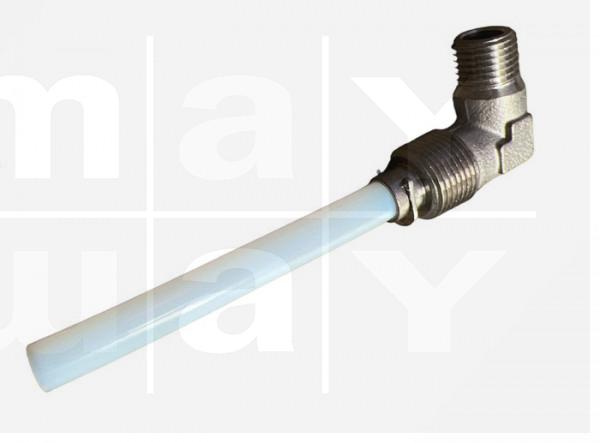 Anschluss 90° Raccord Durchlauferhitzer