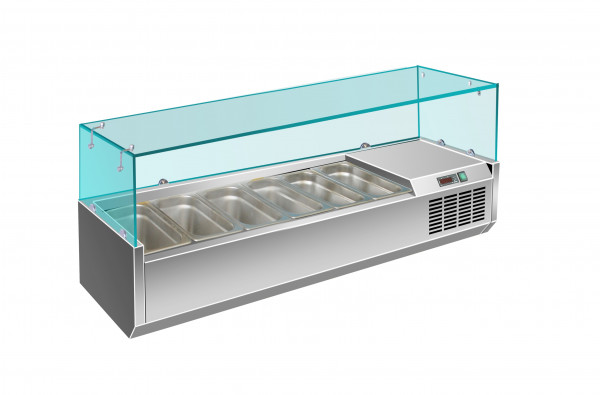 Top-mounted refrigerated display case, AV4 140 VD