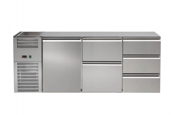 Refrigerated Beverage Counter, 3 LI-FK-AG, REGS 315E