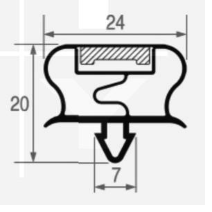 Dichtung 470x600mm