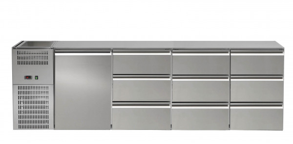 Refrigerated Beverage Counter, 4 LI-FK-AG, REGS 419E