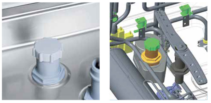 CareFree – automatische Wasserenthärtung in der Spülmaschine