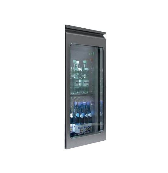 Glastür für Kühlpult, MAYWAY, PVC