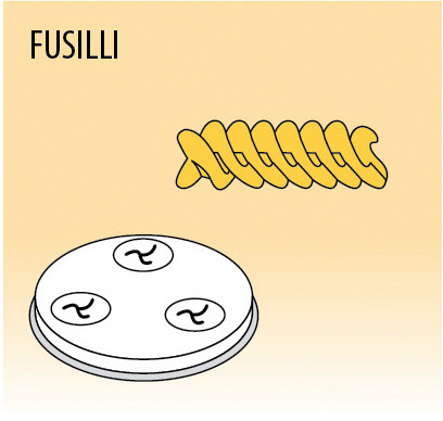 Pasta disk, FUSILLI 9 mm