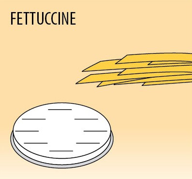 Nudelscheibe, FETTUCCINE 8 mm