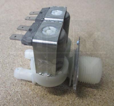 Magnetventil 3/4" 24V 2x10,5mm