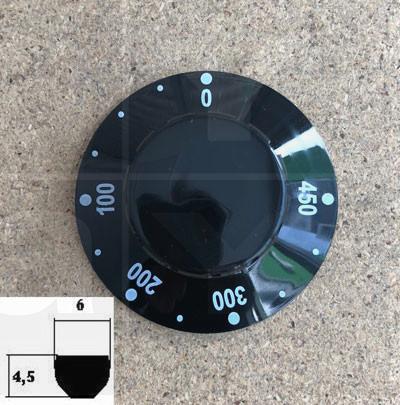Thermostatknopf 0-450°C