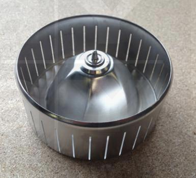 Fruchtfleischfänger komplett INOX